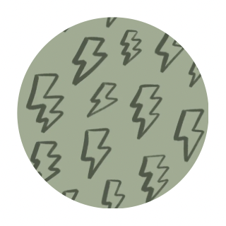 Sage Lightning Quilted Bamboo Blanket