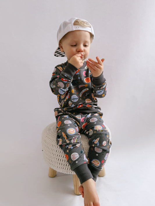 Space Cadet Terry Lounge Set