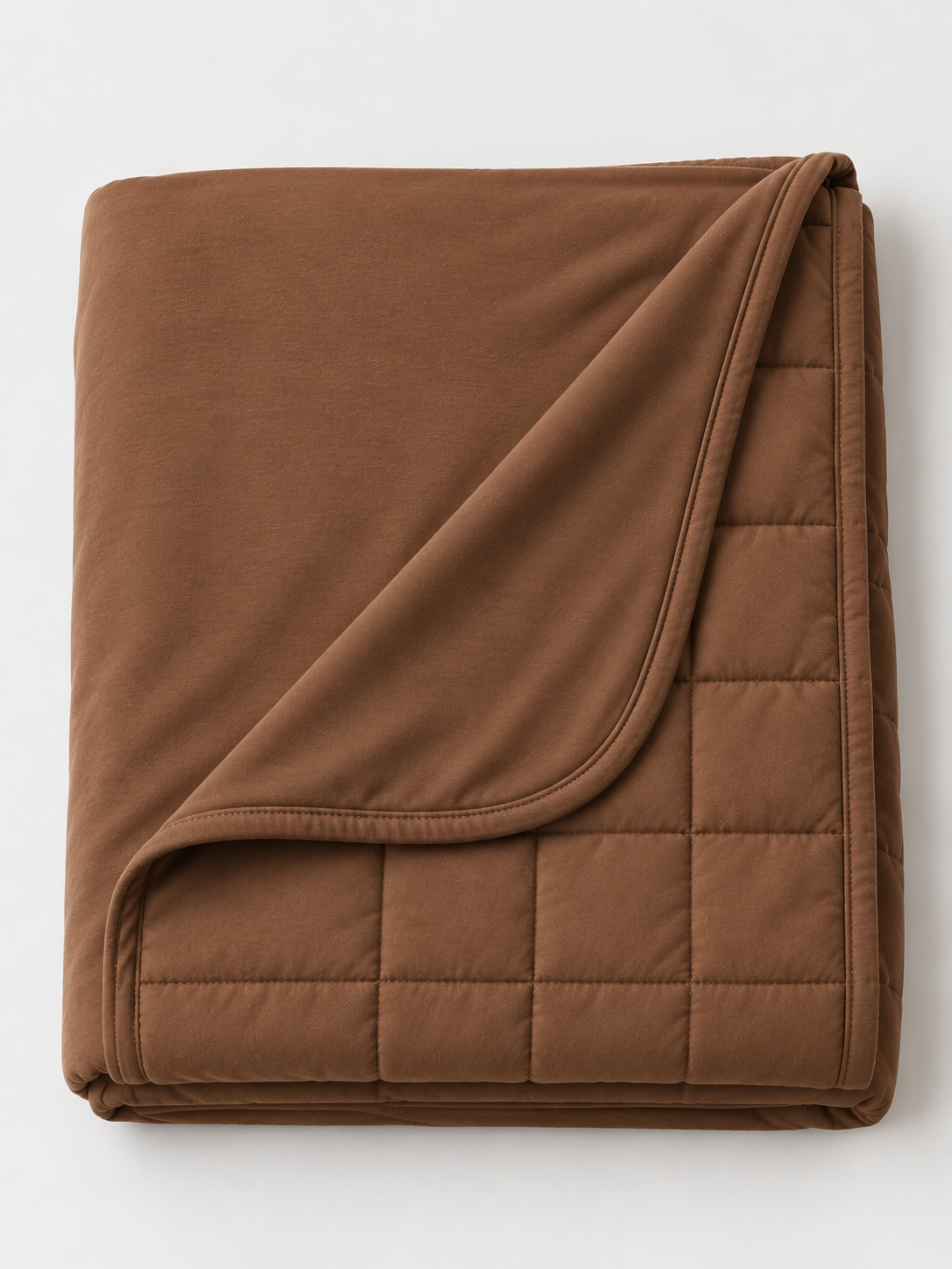 Caramel Latte Quilted Bamboo Blanket