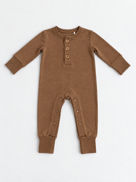 Carmel Latte Romper