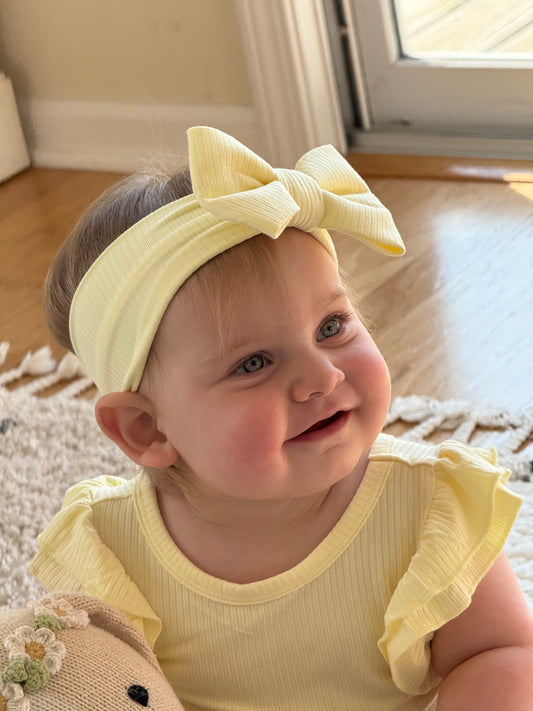 Summer Haze Headband Bow