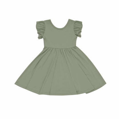 Grove Twirl Dress with Biker Shorts