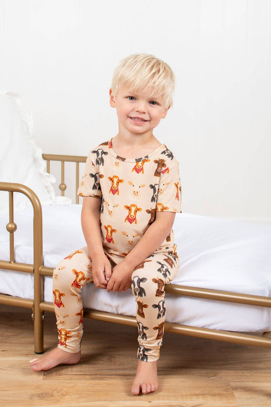 Cows Short Sleeve Set